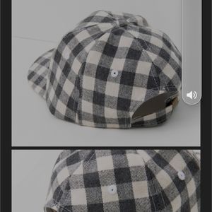 Buffalo check hat